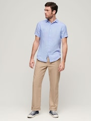 Superdry Blue Studios Casual Short Sleeved Shirt - Image 2 of 6
