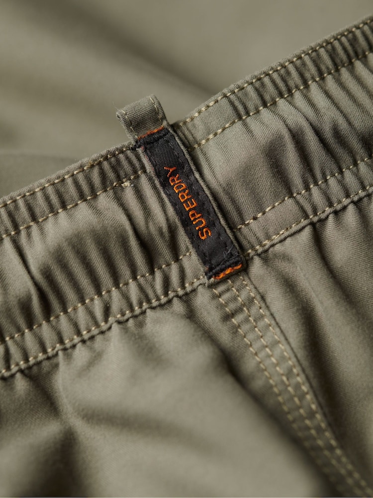 Superdry Green Sport Graphic 17 Inch Recycled Swim Shorts - Image 5 of 5