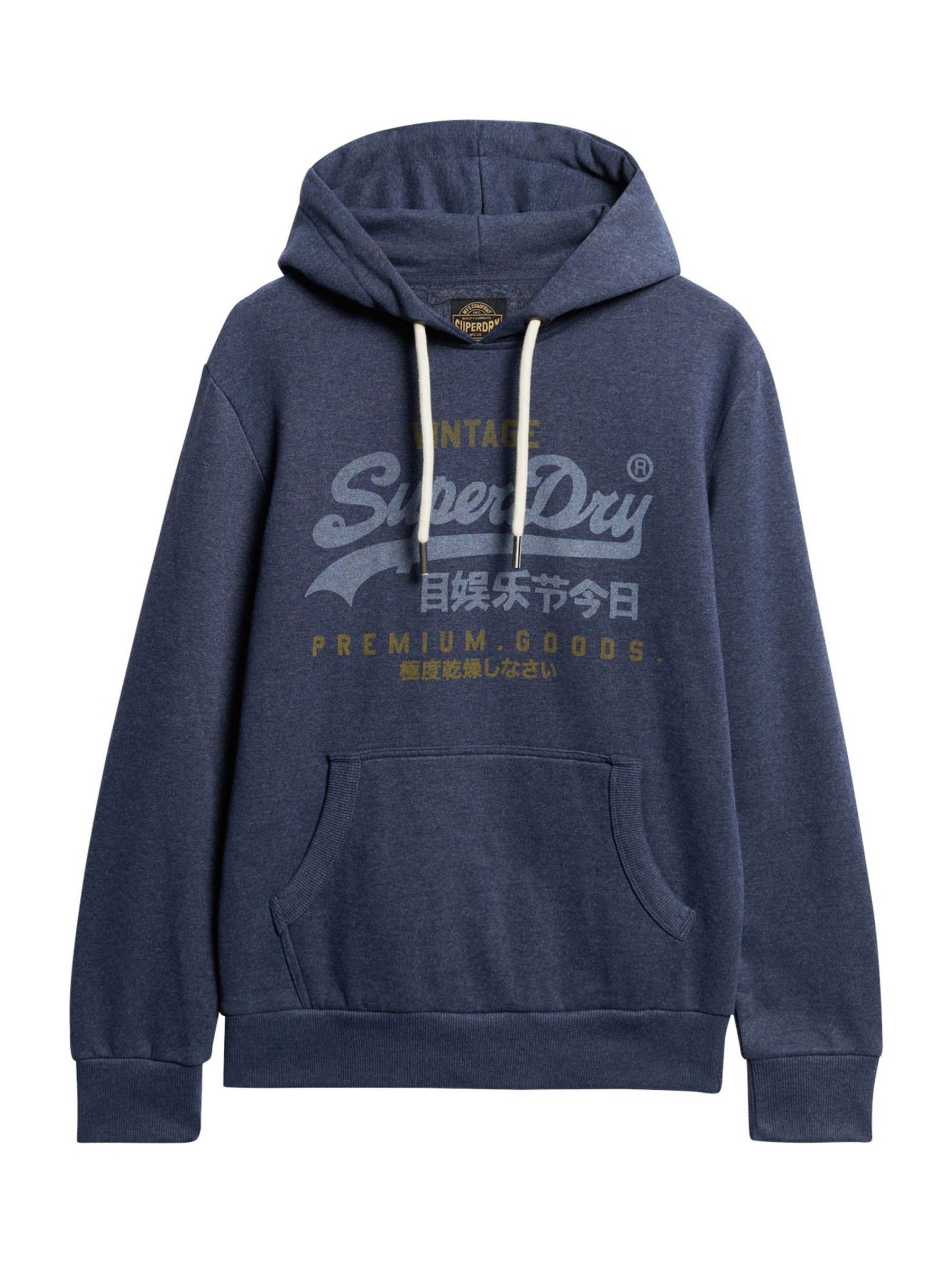 Superdry vintage logo hoodie clearance