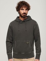 Superdry 100% Baumwolle Relaxed Hoodie mit Kontraststich - Bild 1 von 4