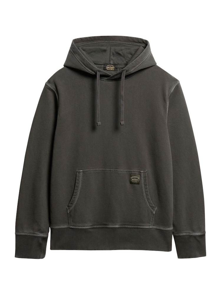 Superdry 100% Baumwolle Relaxed Hoodie mit Kontraststich - Bild 4 von 4