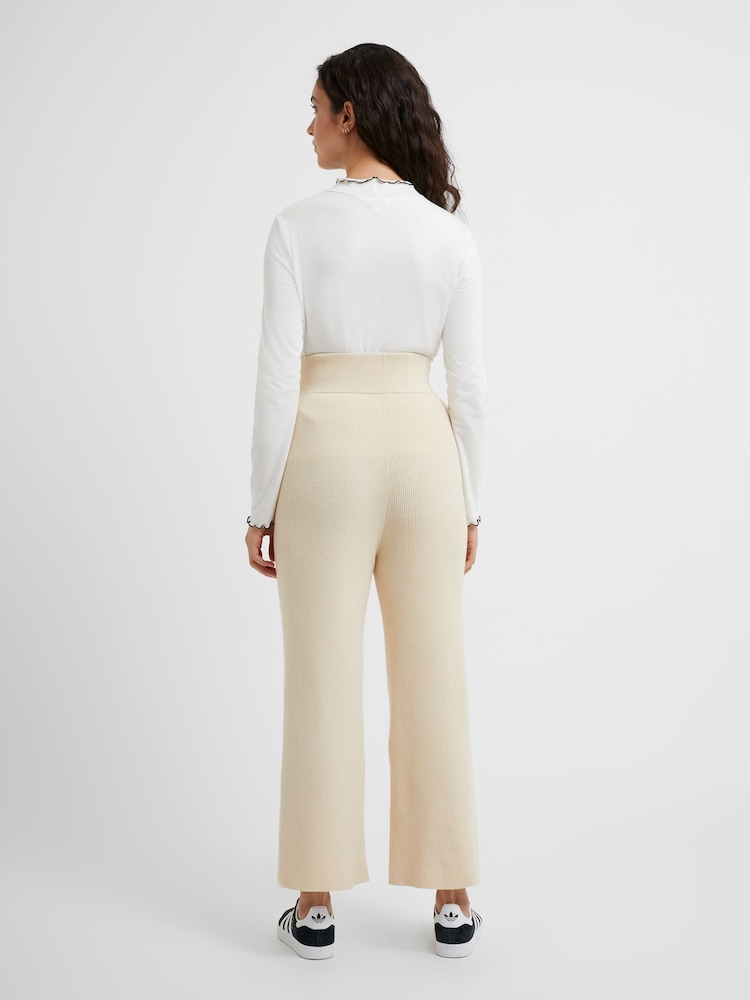 Great Plains White Winter Comfort Knit Trousers - Image 2 of 5