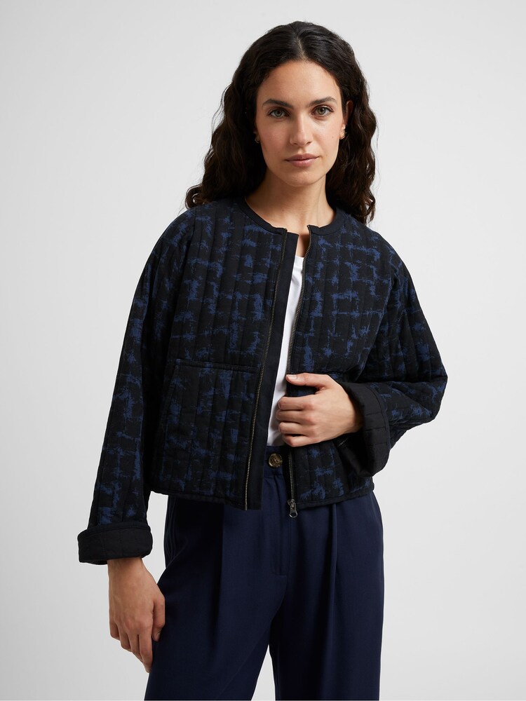 Great Plains Blue Winter Quilting Jacket - Image 3 of 4