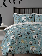 Copenhagen Home Blue Witches Brew Duvet Cover & Pillowcase Set - Image 2 of 3