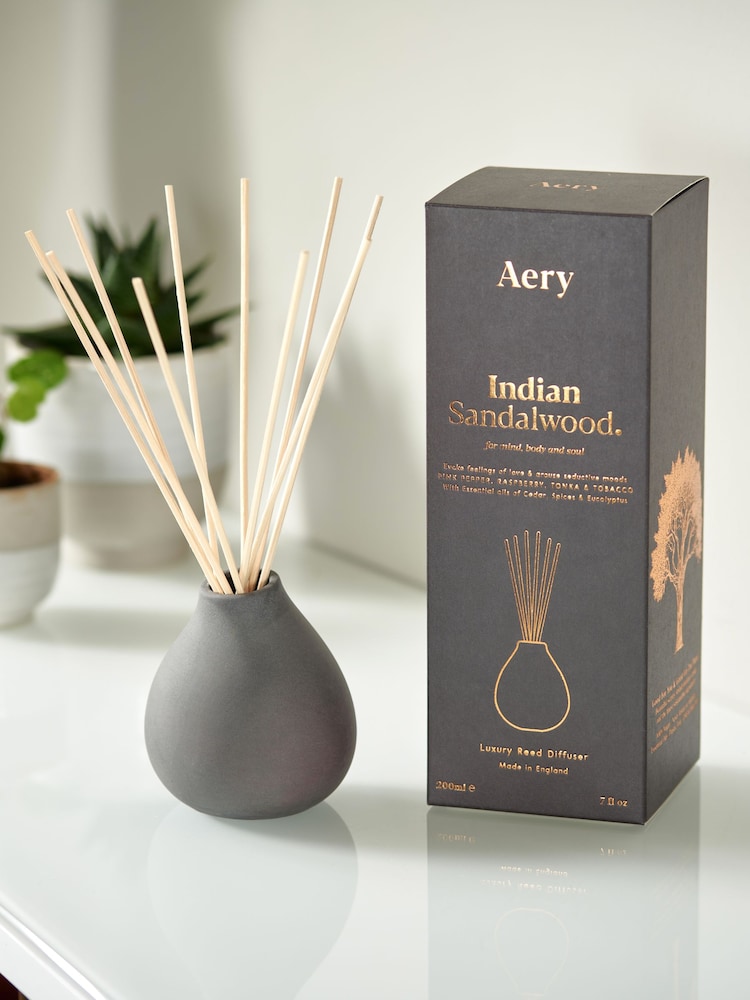 Aery Indian Sandalwood 200ml Ceramic Diffuser - Image 1 of 3