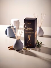 Aery Indian Sandalwood 200ml Ceramic Diffuser - Image 2 of 3