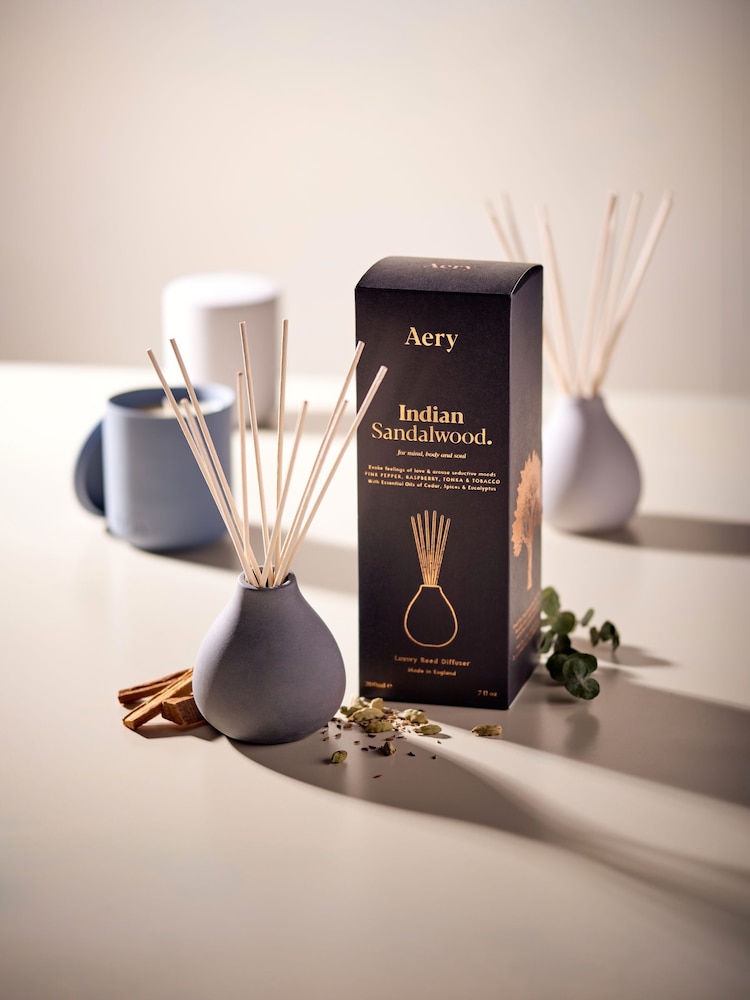 Aery Indian Sandalwood 200ml Ceramic Diffuser - Image 2 of 3