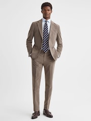 Reiss Mushroom Wall Slim Fit Moleskin Adjuster Trousers - Image 6 of 6
