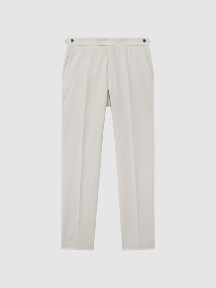Reiss Stone Grove Slim Fit Moleskin Adjuster Trousers - Image 2 of 7