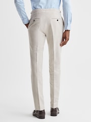 Reiss Stone Grove Slim Fit Moleskin Adjuster Trousers - Image 5 of 7