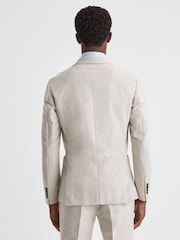 Reiss Stone Grove Slim Fit Single Breasted Moleskin Blazer - Image 5 of 9