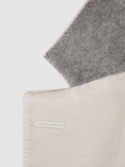 Reiss Stone Grove Slim Fit Single Breasted Moleskin Blazer - Image 9 of 9