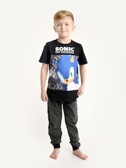 Brand Threads Black Boys 100% Cotton LEGO Ninjago Pyjamas Set - Image 1 of 5
