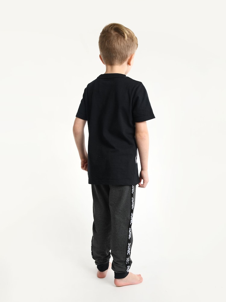 Brand Threads Black Boys 100% Cotton LEGO Ninjago Pyjamas Set - Image 2 of 5