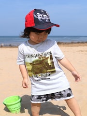 Brand Threads Grey The Mandalorian The Child Boys T-Shirt - Image 1 of 3