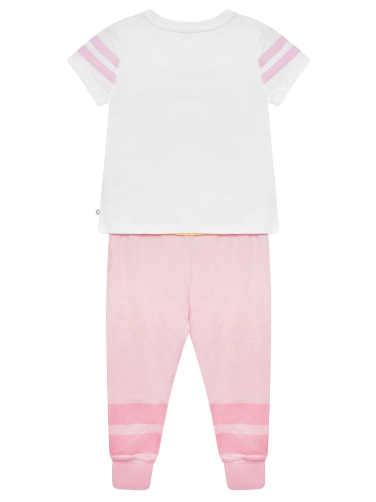 Brand Threads Pink Disney Princces Girls Pyjama Set - Image 5 of 5