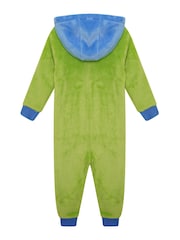 Brand Threads Blue George Pig Boys Fleece All-In-One - Image 2 of 4