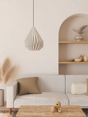 Eglo Black Minting Origami Style Pendant Ceiling Light - Image 2 of 4