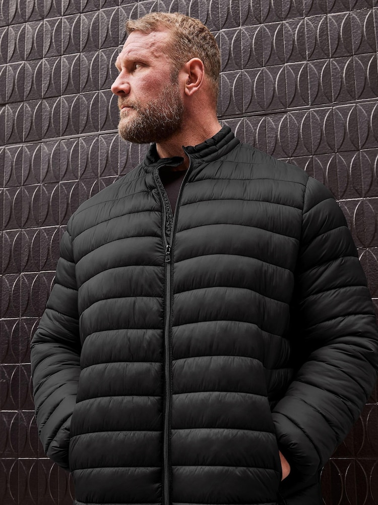 BadRhino Big & Tall Black Water Resistant Puffer Coats - Image 1 of 4