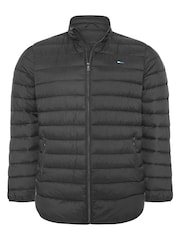 BadRhino Big & Tall Black Water Resistant Puffer Coats - Image 3 of 4