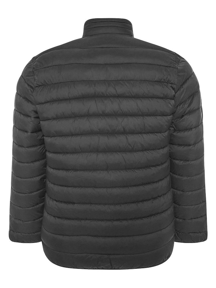 BadRhino Big & Tall Black Water Resistant Puffer Coats - Image 4 of 4 BadRhino Big & Tall Black Water Resistant Puffer Coats - Image 4 of 4