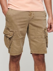 Superdry Brown Core Cargo Relaxed Fit Shorts - Image 17 of 19