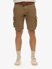Marrón - Superdry Core Cargo Relaxed Fit Shorts - Imagen 6 de 9