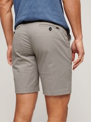 Superdry Grey Stretch Chinos Shorts - Image 3 of 7