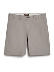Superdry Grey Stretch Chinos Shorts - Image 5 of 7
