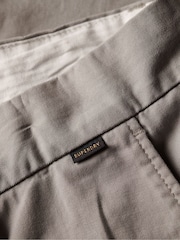 Superdry Grey Stretch Chinos Shorts - Image 7 of 7