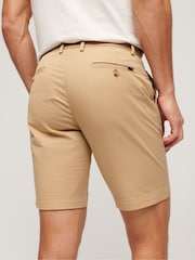 Superdry Shaker Beige Stretch Chinos Shorts - Image 2 of 7