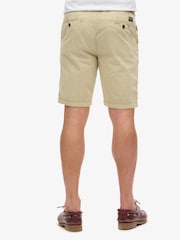 Superdry Cream Vintage International Slim Fit Chino Shorts - Image 2 of 7