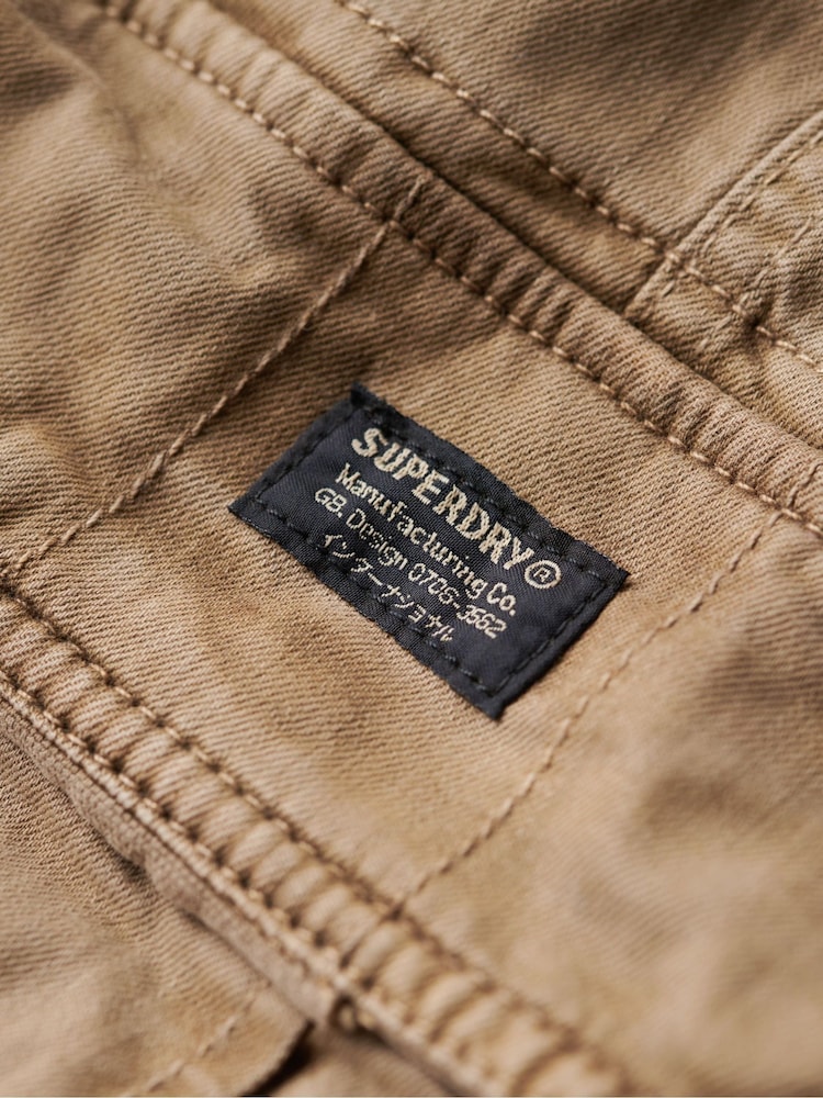 rjava - Hlače z žepi Superdry - Slika 2 iz 2