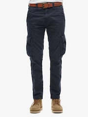Superdry Blue Core Cargo Trousers - Image 2 of 5