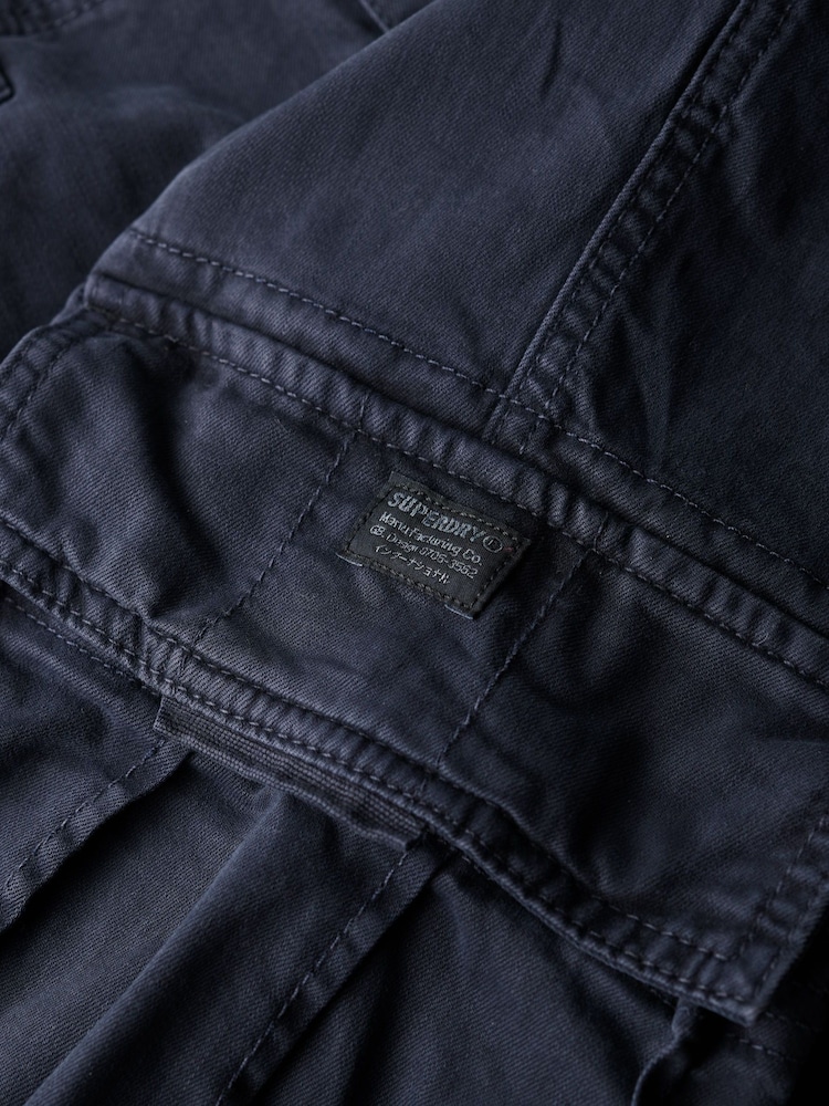 Superdry Blue Core Cargo Trousers - Image 5 of 5