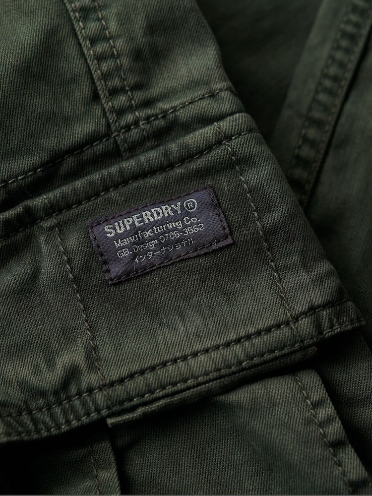 Оливково-зеленые - Брюки карго Superdry Core - Image 2 of 7