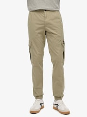 Superdry Green Para Cargo Slim Trousers - Image 1 of 7