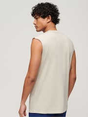 Superdry White 100% Cotton Essential Logo Tank - Image 2 of 6