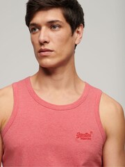 Superdry Pink Essential Logo Vest - Image 1 of 2