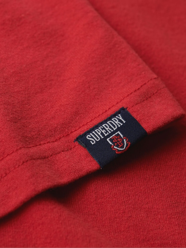 Superdry Red Track and Field Ath Graphic Vest - Image 6 of 6