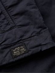 Синий - Superdry классическая куртка Харрингтон - Изображение 6 из 7