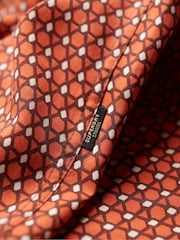 Superdry Red Short Sleeve Revere 70s Shirt - Image 6 of 6