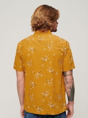 Superdry Golden Blossom Short Sleeved Beach Shirt - Image 2 of 6