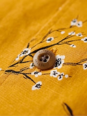 Superdry Golden Blossom Short Sleeved Beach Shirt - Image 5 of 6