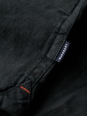 Schwarz - Superdry Studios Legeres Kurzarmhemd - Bild 7 von 7