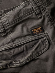 Серый - Superdry Baggy Cargo 100% Cotton Trousers - Изображение 1 из 2