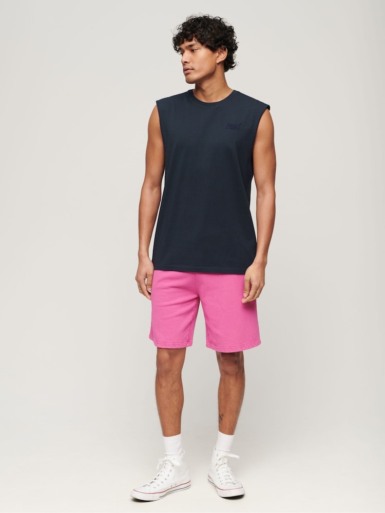 Superdry Basic-Tanktop mit Logo aus 100 % Baumwolle - Bild 2 von 6