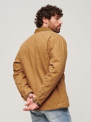 rjava - Superdry Presežek 4 žep Chore 100% Bombaž kot tudi; suknjič - Slika 9 iz 9