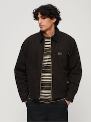 Schwarz - Superdry Surplus Ranch 100% Cotton Jacket - Bild 1 von 6
