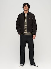 Schwarz - Superdry Surplus Ranch 100% Cotton Jacket - Bild 3 von 6